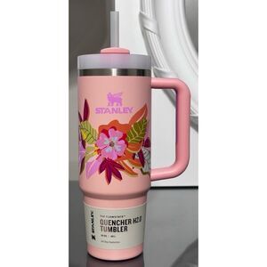 Stanley Quencher H2.0 FlowState Tumbler 30oz,‎ SORBET TROPIC FLOWERS